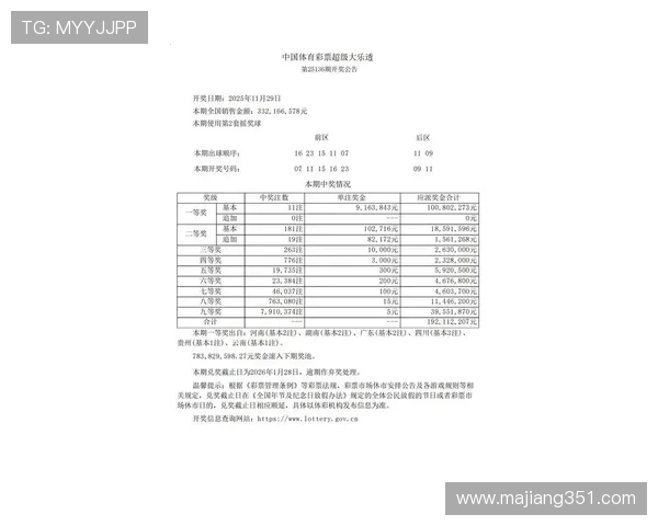 大乐透13092期开奖结果揭晓：幸运号码正式公布